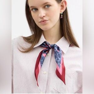 NWT Coach Scarf. 

Reposhing, chose a different scarf I like better in my purse.